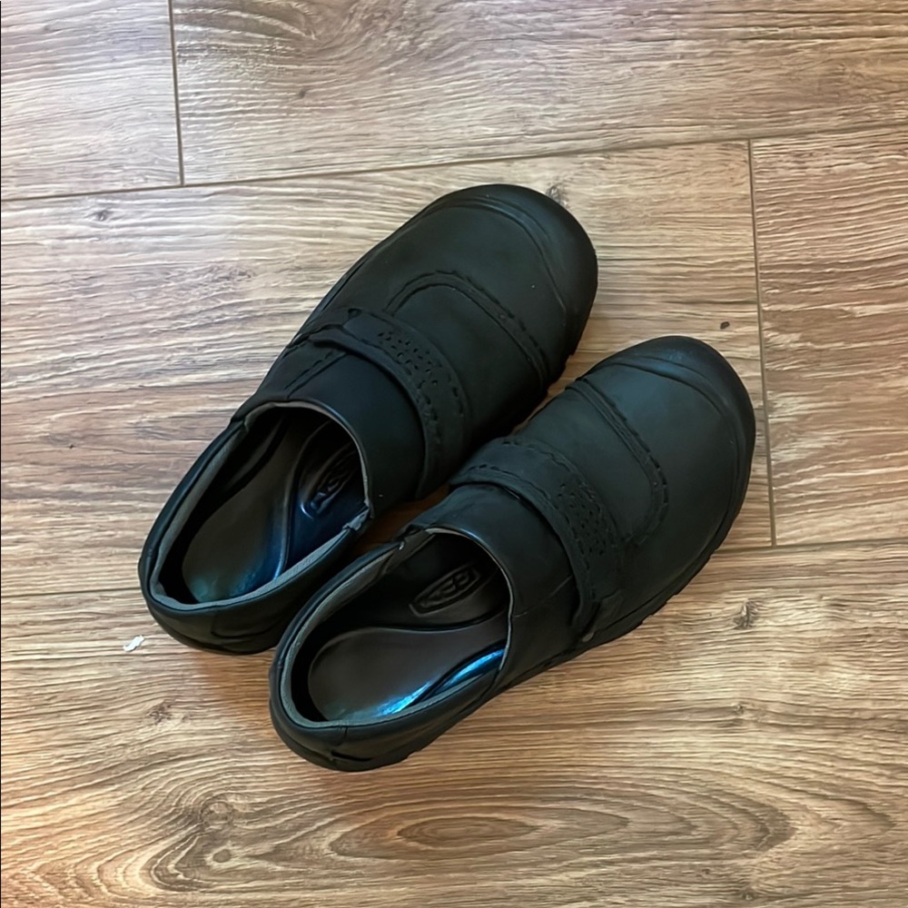 Women’s Black Keen Slip On Shoes